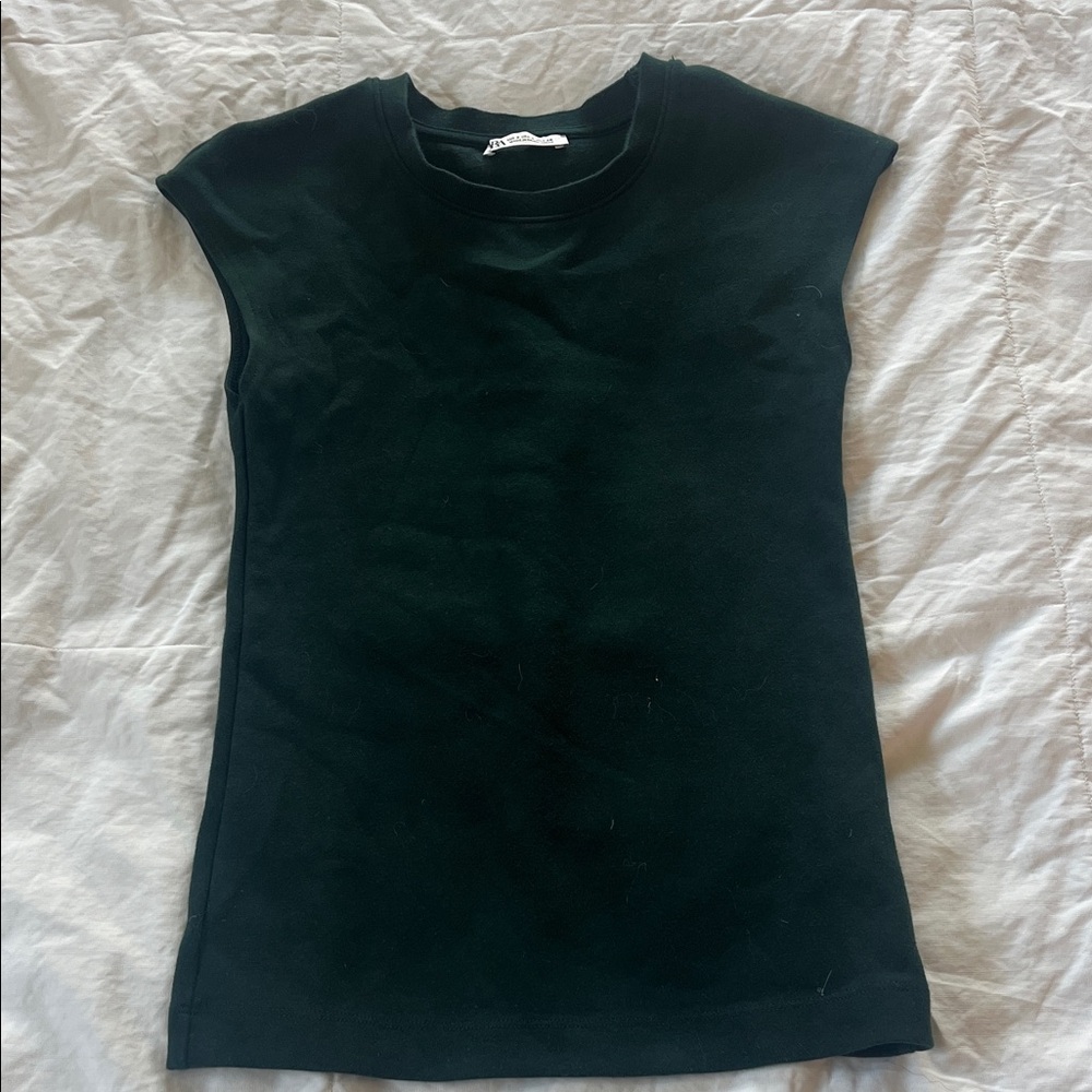 Zara Black Muscle Tee